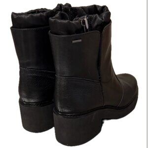 Boots that look and feel great.  Stylish Geox Black Ankle Booties - comfortable